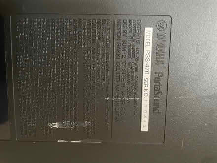 Photo of free Yamaha keyboard (Colaton Raleigh EX10) #4