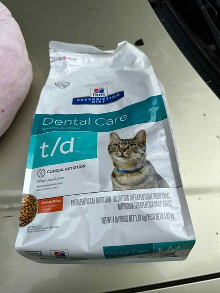 Photo of free Bag of T/D dental care cat food (Pinehurst) #1