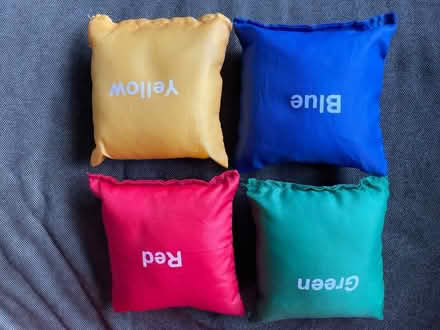 Photo of free 4 fun coloured catching bean bags (Welling DA16) #1