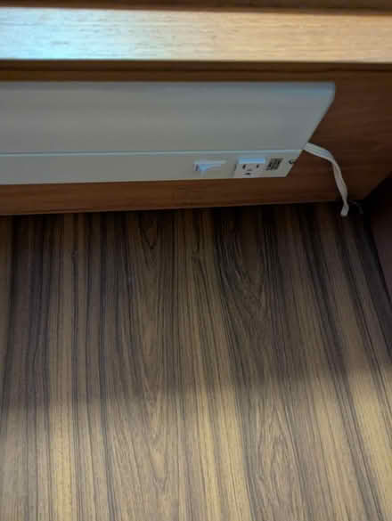 Photo of free Large bookshelf with desk and light (La Barranca and Elena) #2