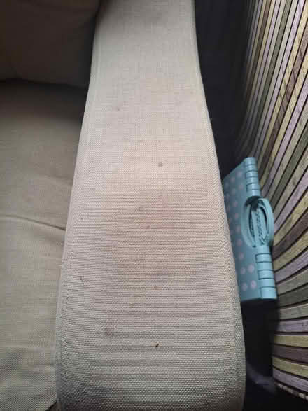 Photo of free 2 seater sofa bed and two cushions (NE39) #3