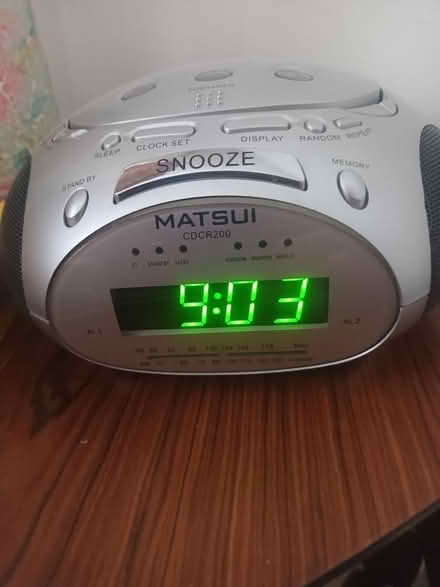 Photo of free CD Clock Radio (CT6) #1