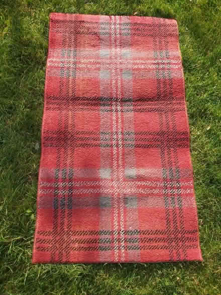 Photo of free Tartan rug (Woolton L25) #1