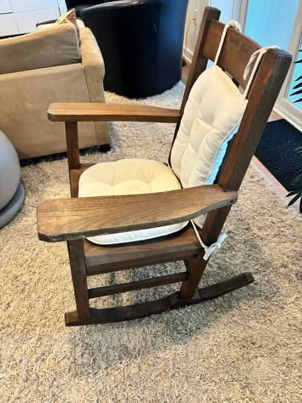 Photo of free Antique rocking chair (Warrenton, VA) #3