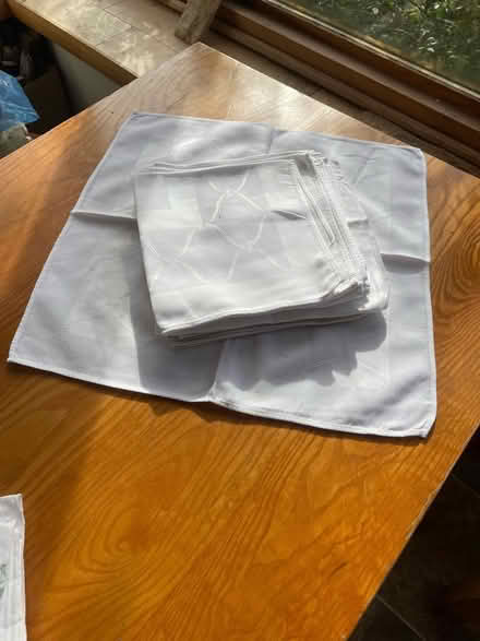 Photo of free Ten linen table napkins (Fairfield LA1) #1