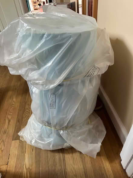 Photo of free Blue memory foam mattress topper - single (CT1) #2