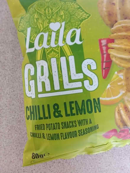 Photo of free Laila Grills Fried potato snacks Chilli and Lime flavour x1 (Westbury Fields BS9) #2