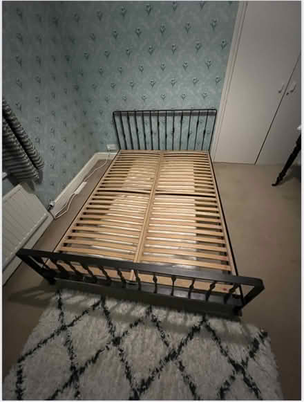 Photo of free 200x140cm double bed frame (CM3 East Hanningfield.) #1