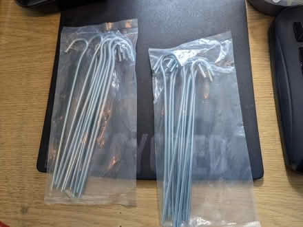 Photo of free 15 cm metal pegs (Newtown RG1) #1
