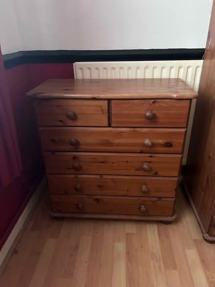 Photo of free Solid wood chest of draws (Se62hr) #1