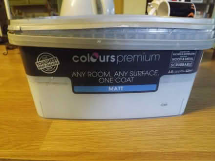 Photo of free B&Q Ciel - Light Blue Emulsion (Awsworth) #1