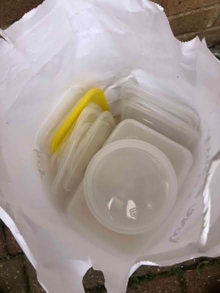 Photo of free Clean food tubs various sizes (Whitehill SG4) #1