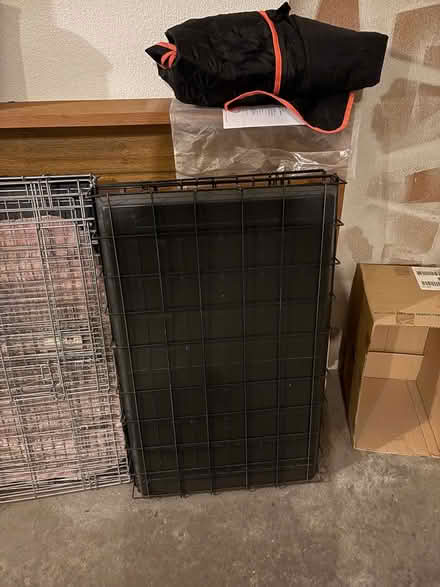 Photo of free two large dog crates (Salmon Creek) #1