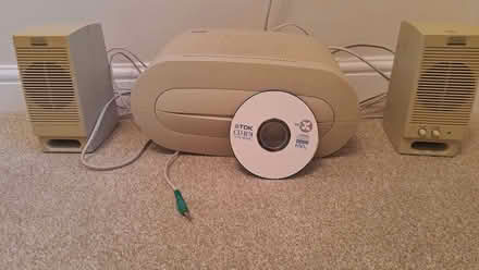 Photo of free Altec Lansing powered speakers with subwoofer (Boley Park WS14) #1