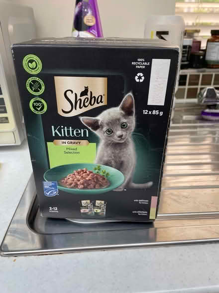 Photo of free 2 boxes of kitten food (Halton LA2) #1