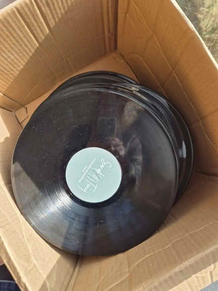 Photo of free Box of over 100 vinyl lps/records (no sleeves) (Great Missenden HP16) #1