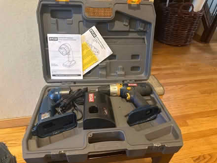 Photo of free Drill, light, chg.- cordless ryobi (Los Gatos 95032) #1