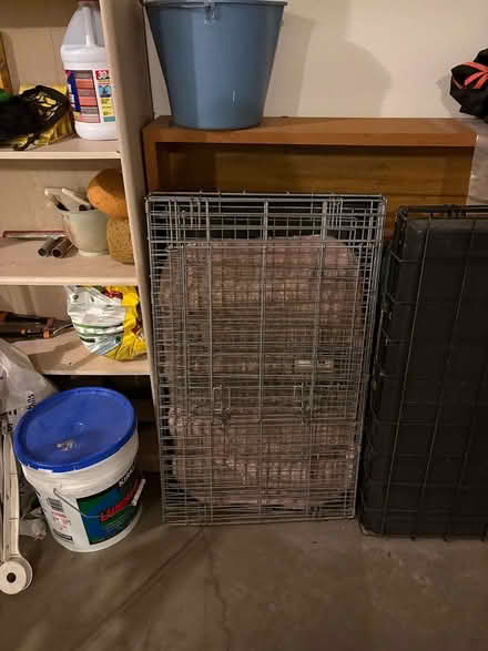 Photo of free two large dog crates (Salmon Creek) #2