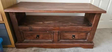 Photo of free Dark brown wooden TV cabinet (Pinner HA5) #1