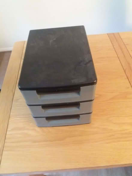 Photo of free Small desktop set of drawers (Wellington Heath HR8) #1