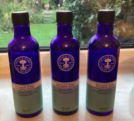 Photo of free Three Empty Neals Yard bottles (Woodford IG8) #1
