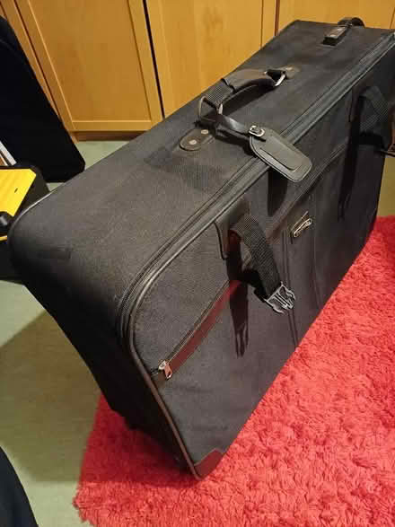 Photo of free Large black canvas suitcase (Bilton CV22) #1