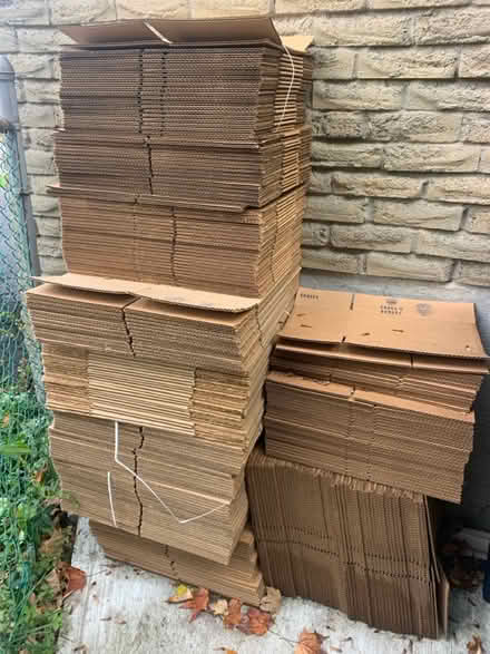 Photo of free cardboard boxes (Scarborough) #2