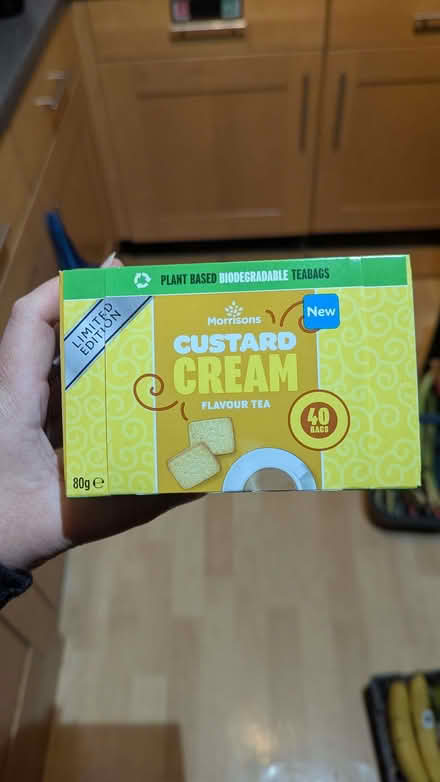 Photo of free Custard cream tea bags (Malvern Link WR14) #1