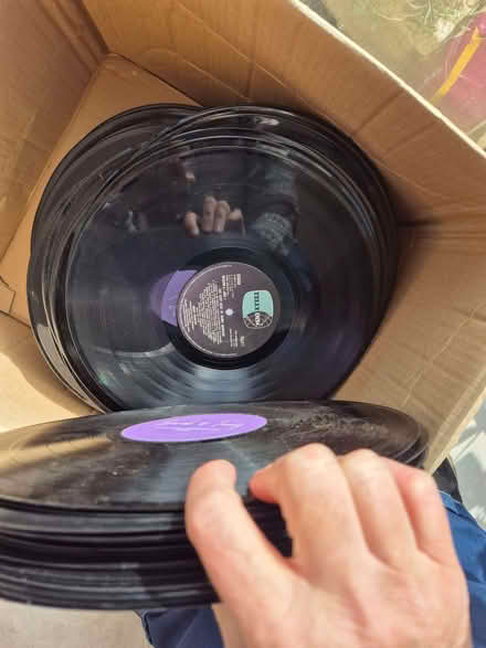 Photo of free Box of over 100 vinyl lps/records (no sleeves) (Great Missenden HP16) #2