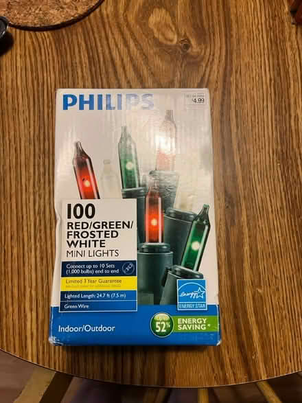 Photo of free Mini Christmas lights. New in box (Lansdale) #1