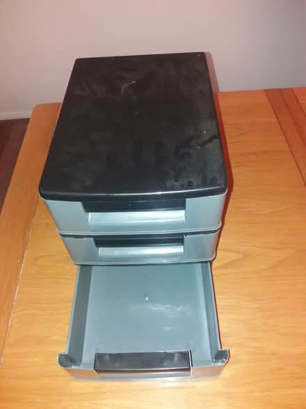 Photo of free Small desktop set of drawers (Wellington Heath HR8) #3