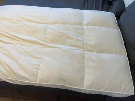 Photo of free Twin XL Down Mattress Topper (San Jose near Eastridge Mall) #4