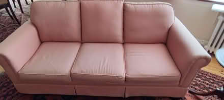 Photo of free Four piece suite. Dusky peach colour (The Folly BN7) #1