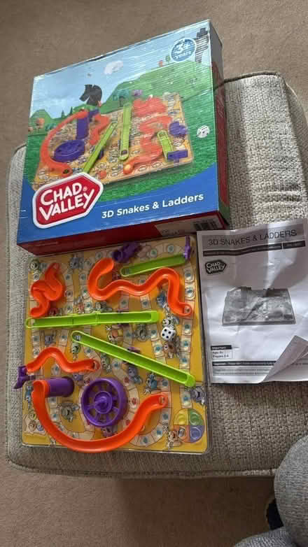 Photo of free 3D snake and ladders (Red Barn Lane PO15) #1