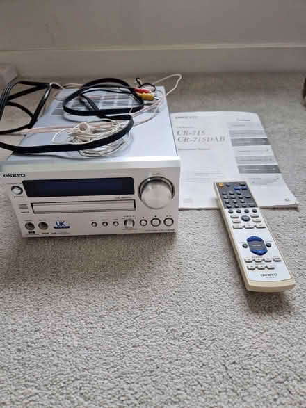 Photo of free Onkyo CR-715DAB DAB Radio/CD Player (Ugley CM22) #2