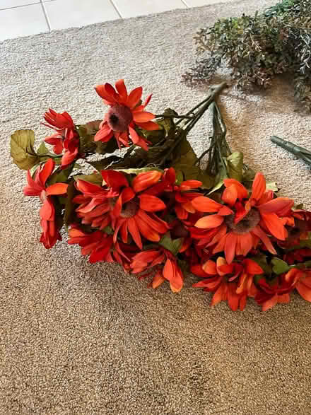 Photo of free Fall color fake flowers & ivy (east Carpentersville) #2