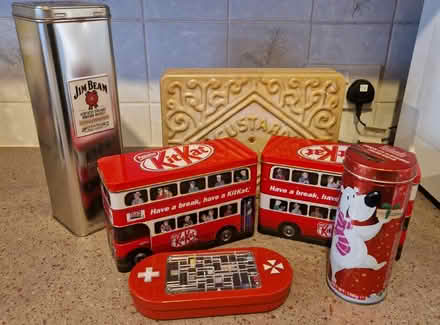 Photo of free Set of empty tins (Addiscombe CR0) #1