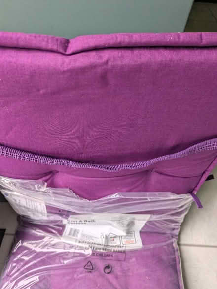 Photo of free X2 Outdoor chair cushions (Braintree CM7) #2