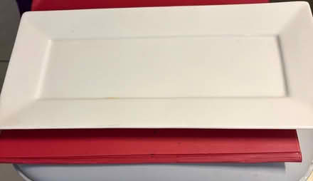 Photo of free 1. White sandwich Plate (Westbury BA13) #2