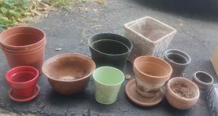 Photo of free Various gardening planters pots (60136) #1
