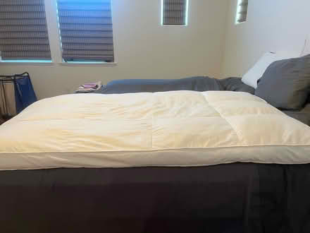 Photo of free Twin XL Down Mattress Topper (San Jose near Eastridge Mall) #2