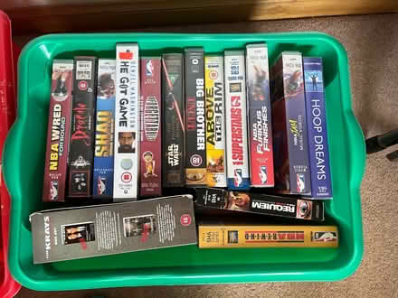 Photo of free VHS tapes (AB25) #1