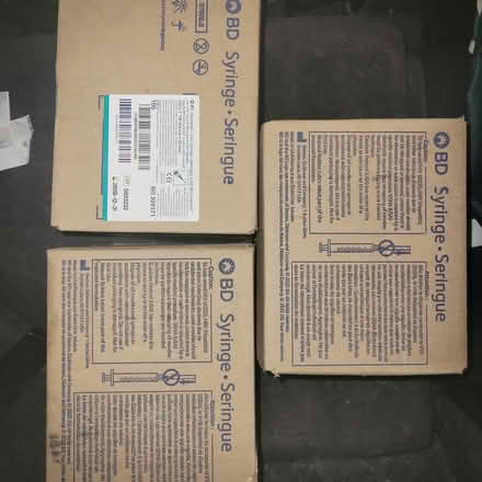 Photo of free Bd plastipak 3ml syringe 3 boxes (Palentine near reservoir) #3