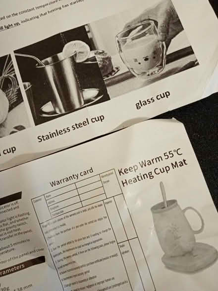 Photo of free Cup warmer (Stacksteads OL13) #3