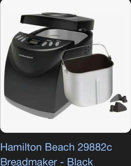 Photo of free Hamilton beach breadmaker (Columbia Heights) #2