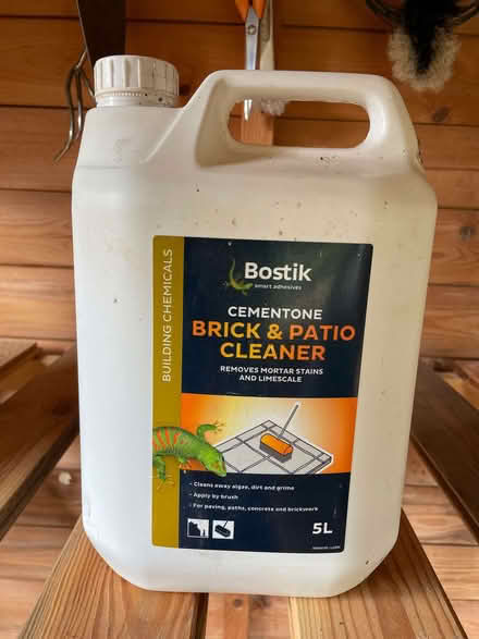 Photo of free Brick and patio cleaner, not quite 5 litres (The Highlands TN39) #1