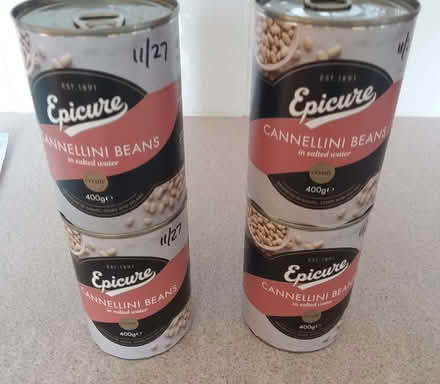Photo of free Tins of Cannellini beans in salted water x4 (Westbury Fields BS9) #2