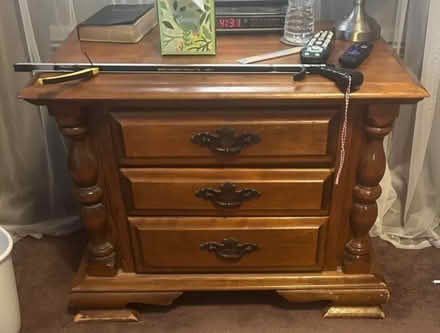 Photo of free Dresser and night stand (Bogota NJ) #1