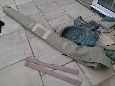 Photo of free OLD Carpet - 5m X 2.5/3.3m (Welwyn AL6) #2