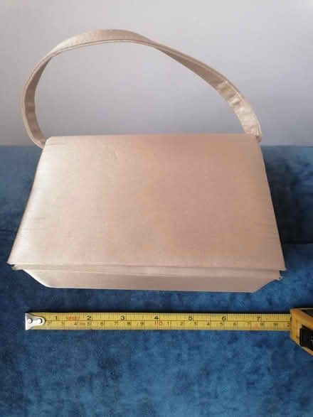 Photo of free Ivory satin bag (Booterstown) #1